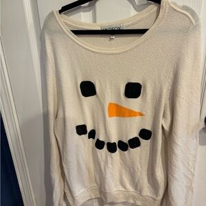Wildfox snowman sweater